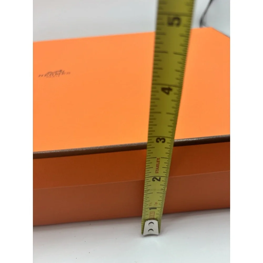 Hermes Authentic‎ Empty Gift box Tissue Ribbon 15